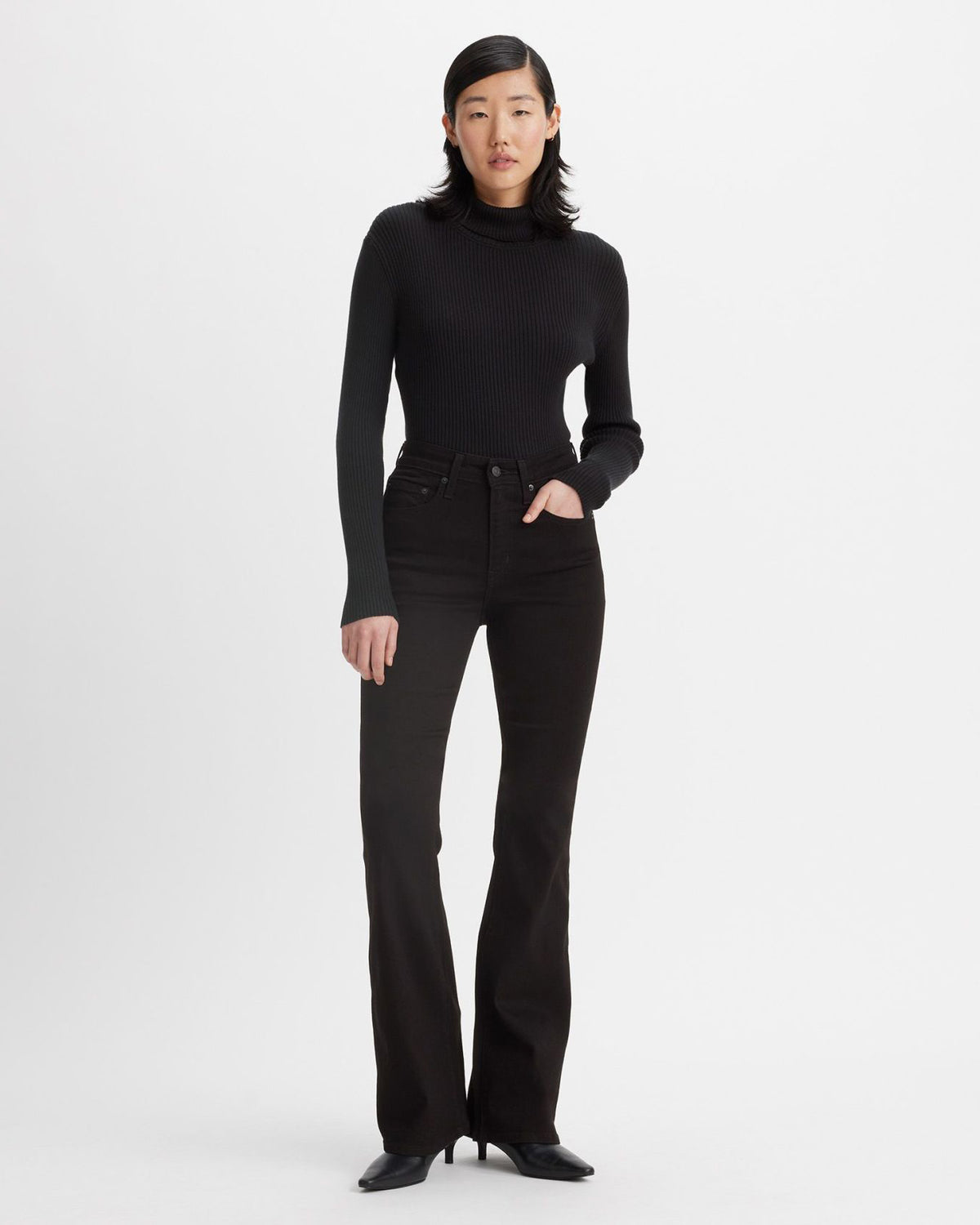 Levi's® Womens 726 High Rise Flare Jeans - Midnight Gaze | Levi's® Jeans | JEANSTORE