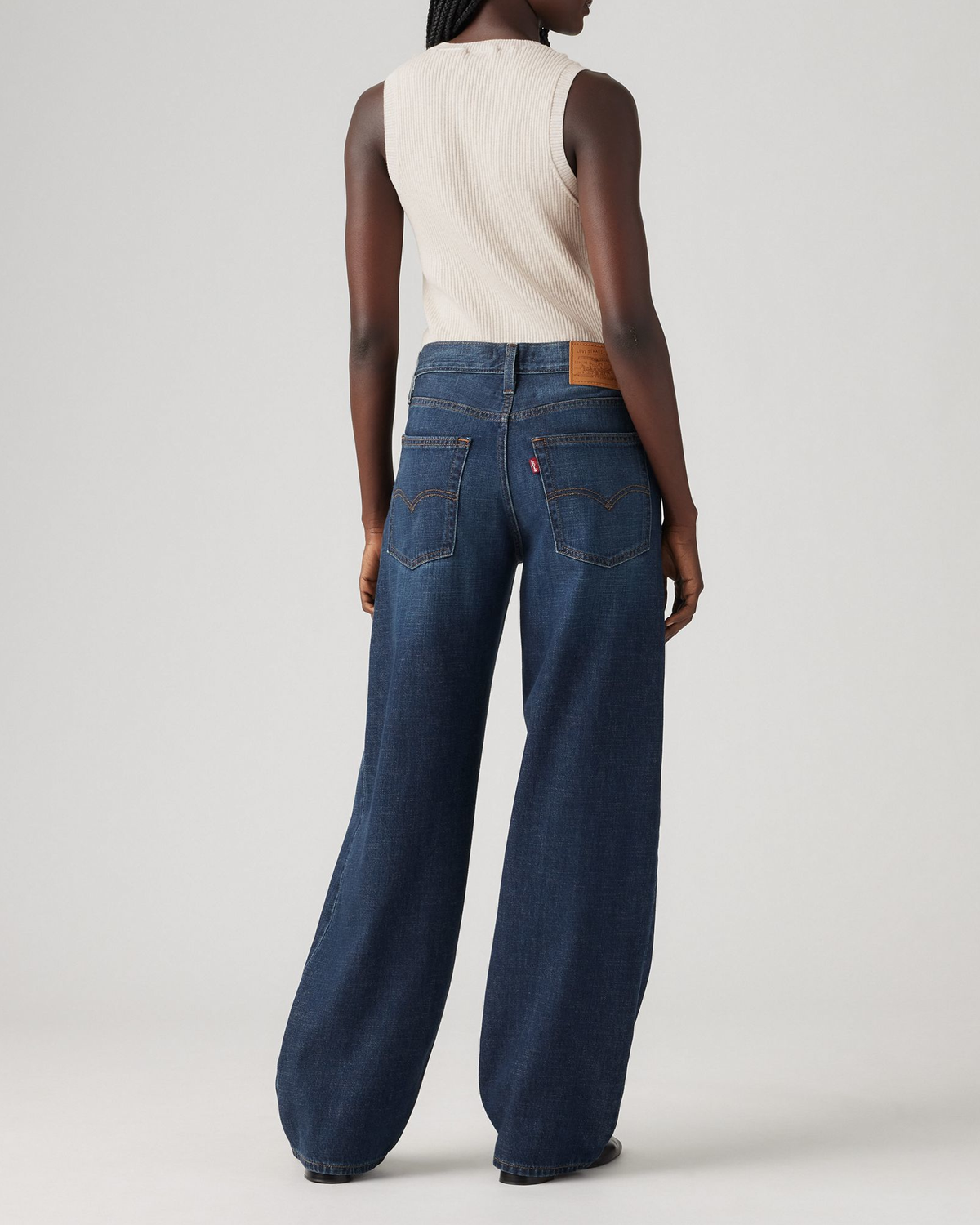 Levi's® Womens Baggy Dad Loose Fit Linen+ Denim Jeans - Do You Mind | Levi's® Jeans | JEANSTORE