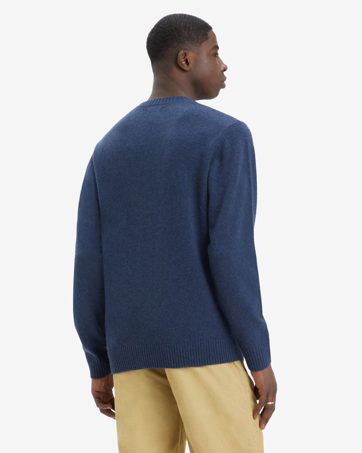 Levi's® Original HM Wool Sweater - Saddleman Intarsia Sargasso Sea