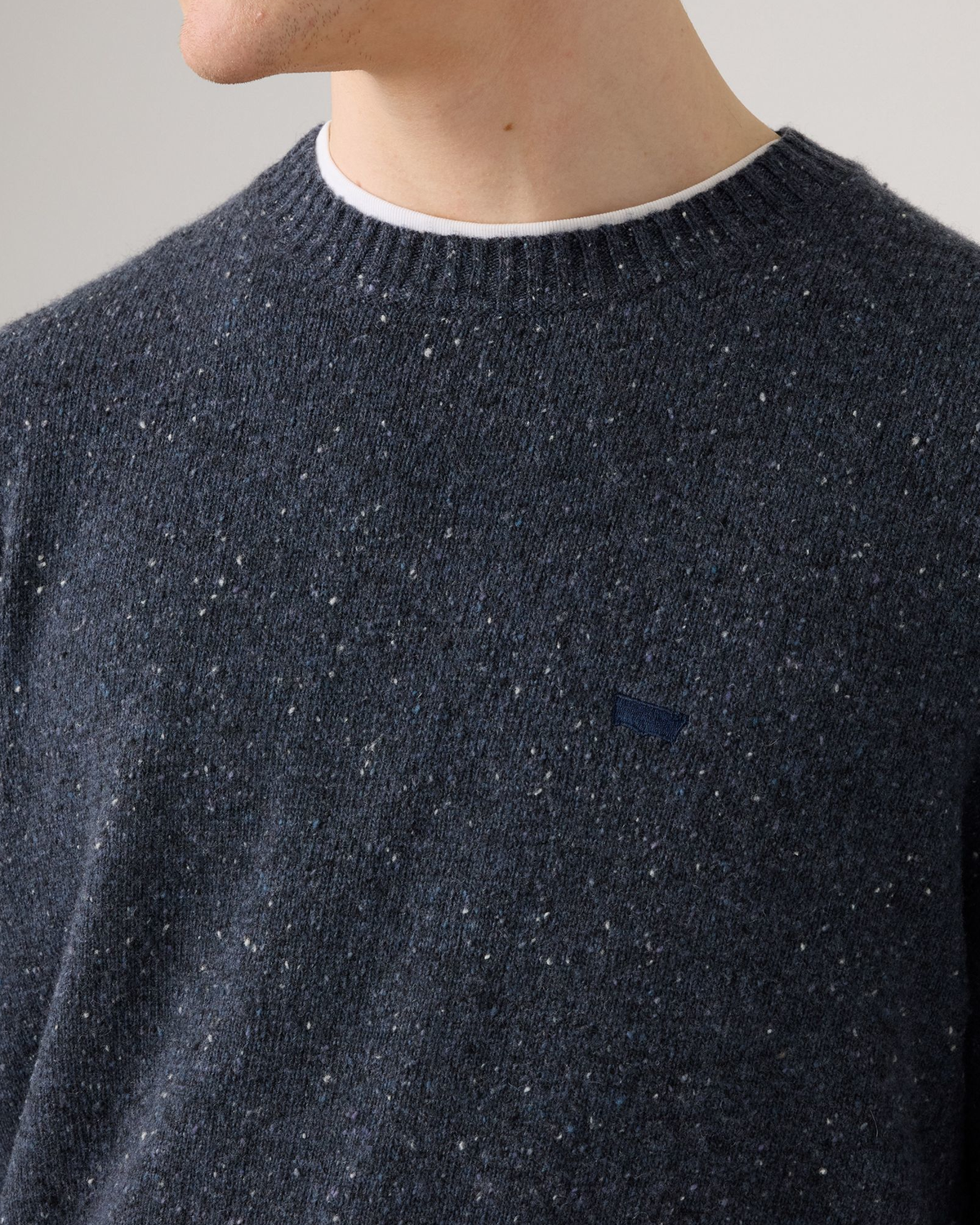 Levi's® Original HM Wool Sweater - Neppy Fleck / Dress Blues