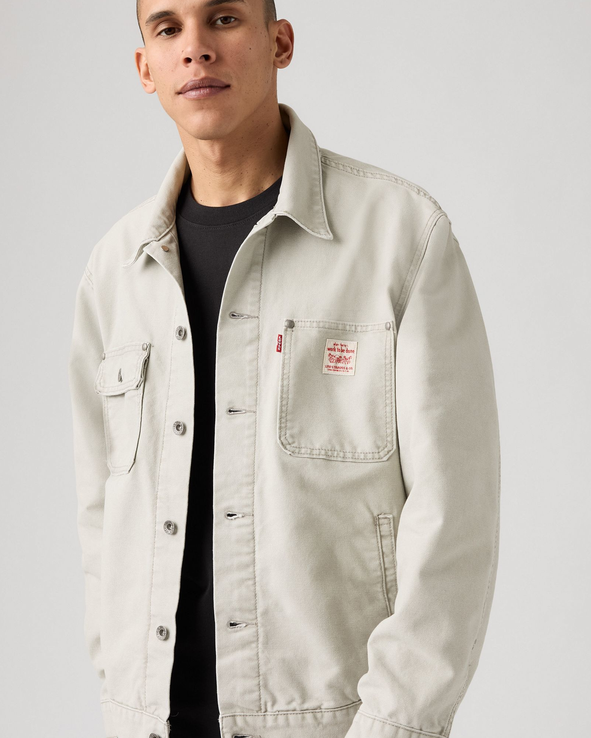 Levi's® Workwear Sunrise Trucker Jacket - Clay London Fog | Levi's® Jackets & Coats | JEANSTORE