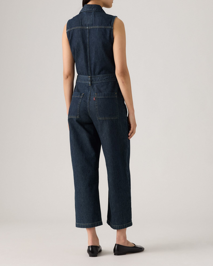 Levi's® Womens Sleeveless Jumpsuit - Reign Of The Rinse | Levi's® Bibs & Overalls | JEANSTORE