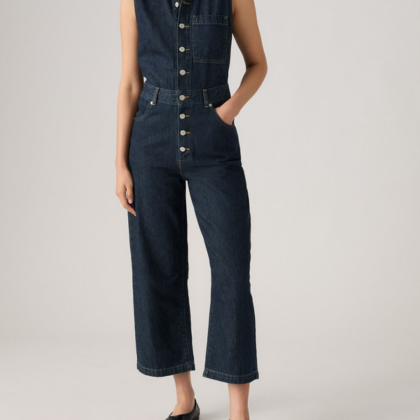 Levi's® Womens Sleeveless Jumpsuit - Reign Of The Rinse | Levi's® Bibs & Overalls | JEANSTORE