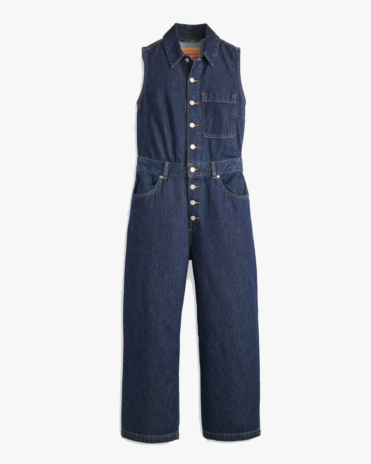 Levi's® Womens Sleeveless Jumpsuit - Reign Of The Rinse | Levi's® Bibs & Overalls | JEANSTORE
