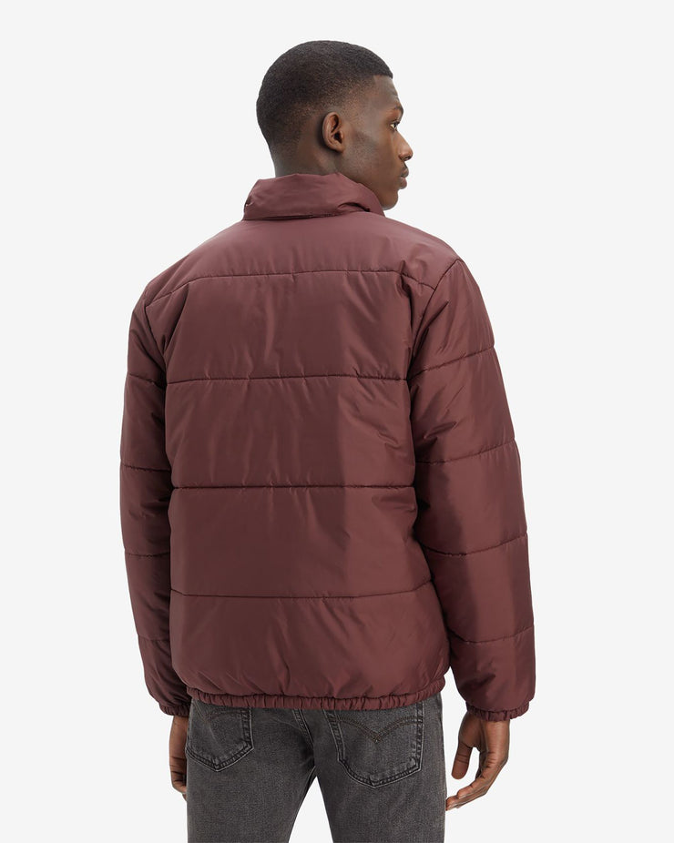 Levi's® Sunset Short Puffer Jacket - Decadent Chocolate