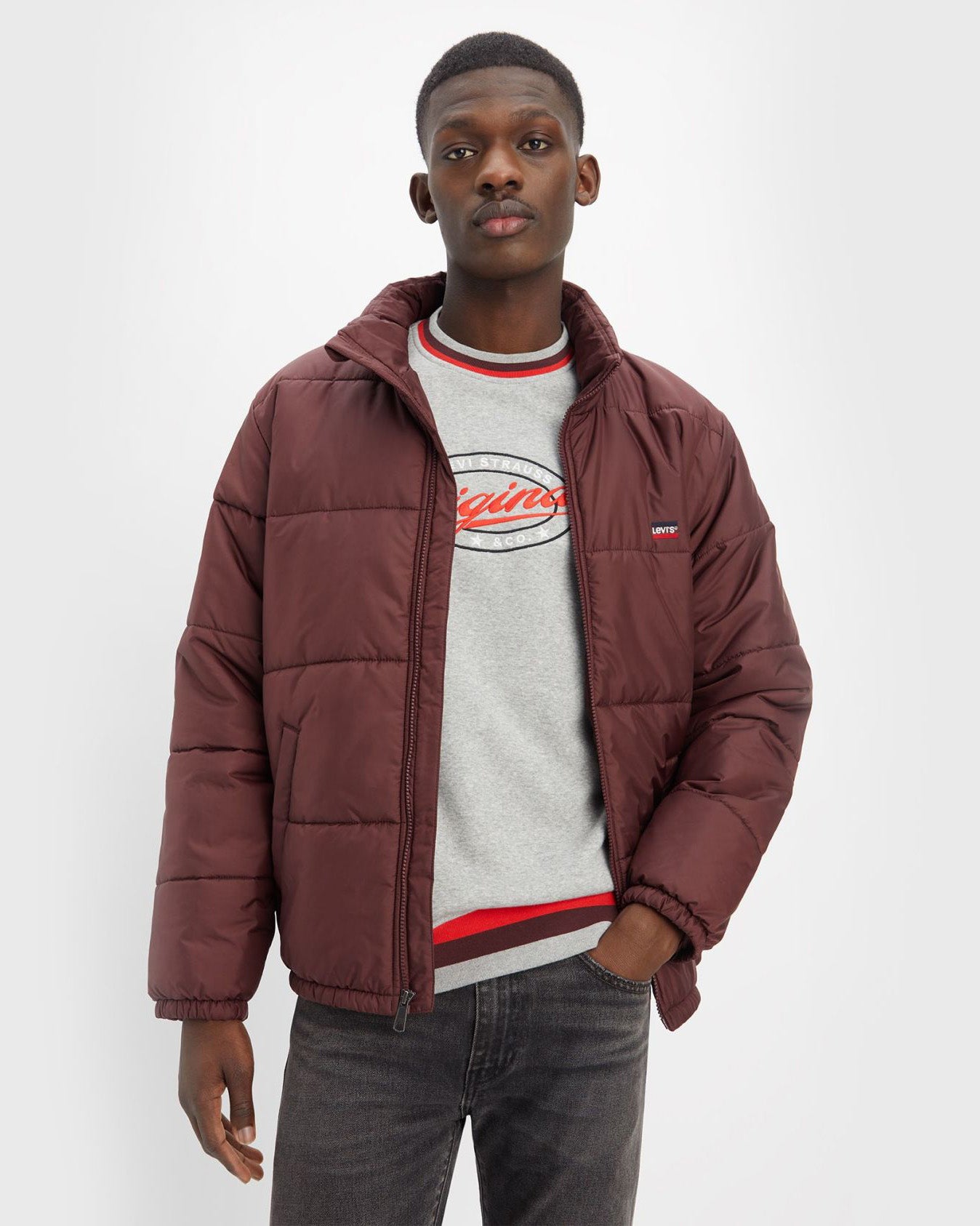 Levi's down barstow outlet puffer jacket