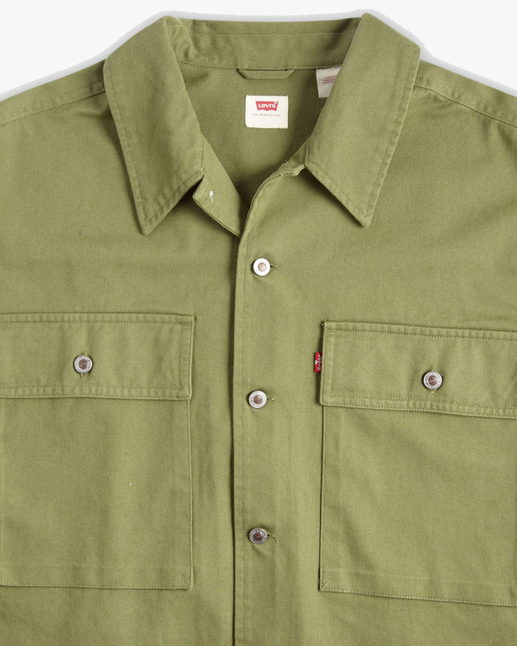 Levi's® Masonic Patch Pocket Overshirt - Bluish Olive