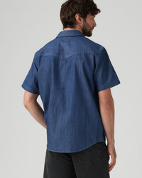 Levi's® S/S Relaxed Fit Western Denim Shirt - Olsen Dark Wash | Levi's® Shirts | JEANSTORE
