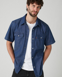 Levi's® S/S Relaxed Fit Western Denim Shirt - Olsen Dark Wash | Levi's® Shirts | JEANSTORE