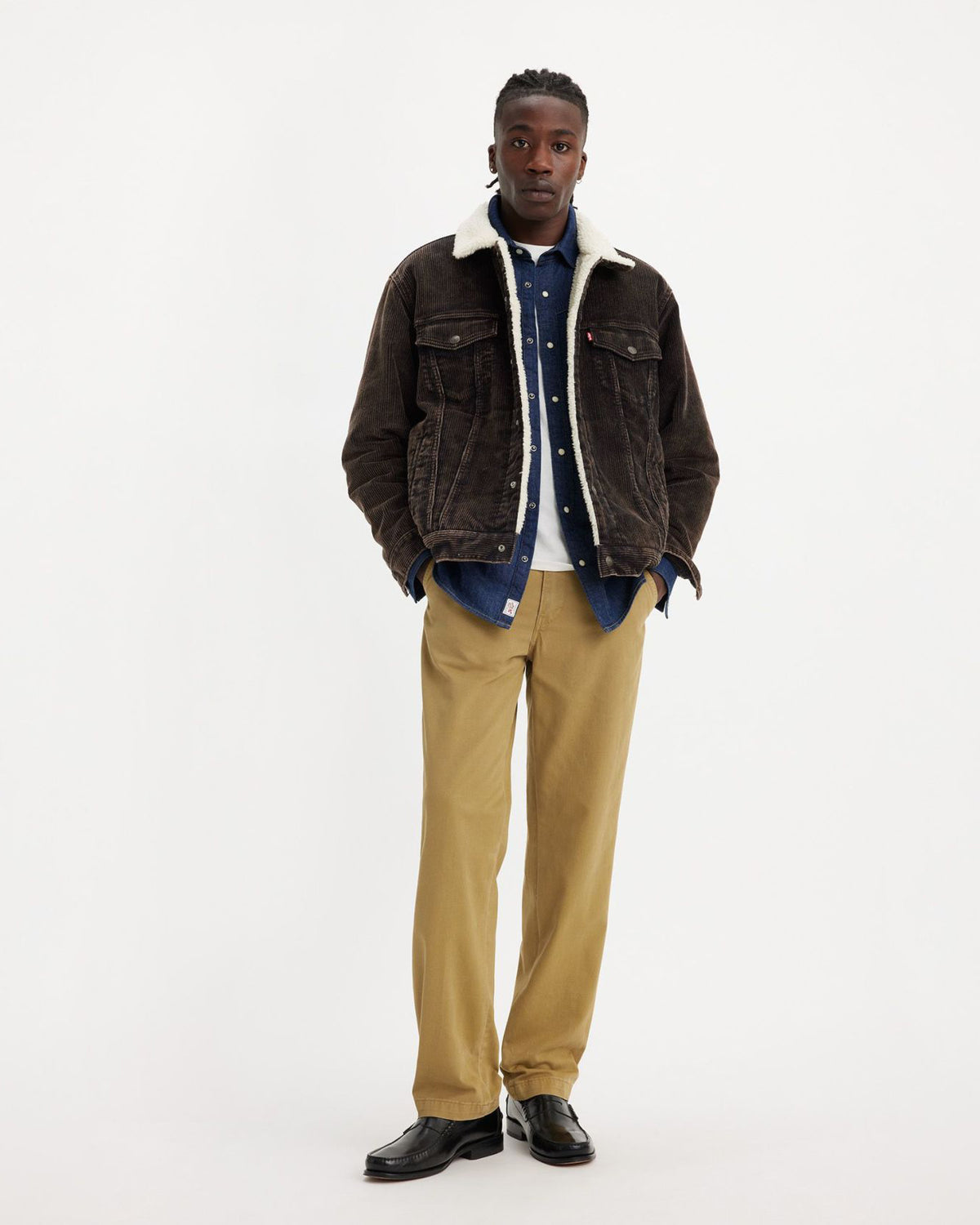 Levi's® XX Chino Authentic Straight Mens Chinos - British Khaki Soft GD | Levi's® Chinos & Trousers | JEANSTORE