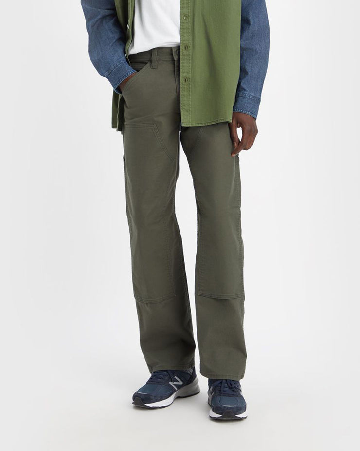 Levi's® Workwear 565 Double Knee Pants - Grey Olive Stretch Canvas