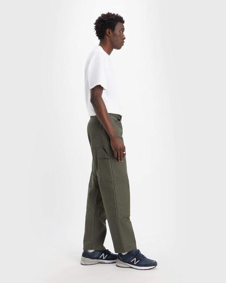 Levi's® Workwear 565 Double Knee Pants - Grey Olive Stretch Canvas ...