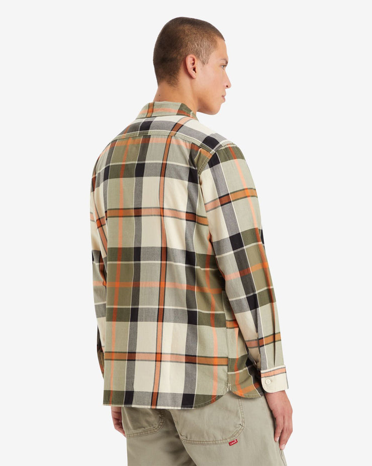 Levi's® Workwear Classic Worker Shirt - Temescal Plaid Fog