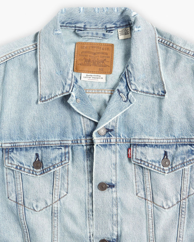 Levi's® Relaxed Fit Trucker Jacket - Huron Waves