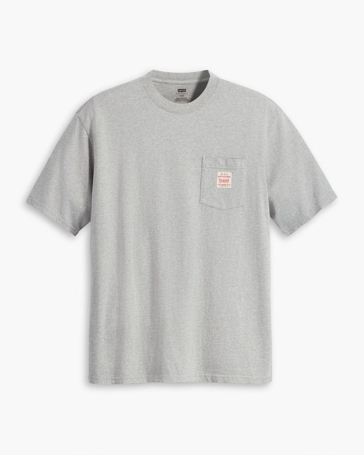 Levi's® Workwear Tee - Mid Tone Grey Heather