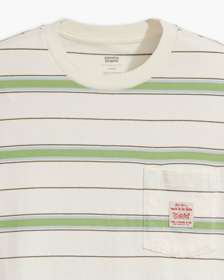 Levi's® Workwear Tee - Stanlee Stripe / Egret