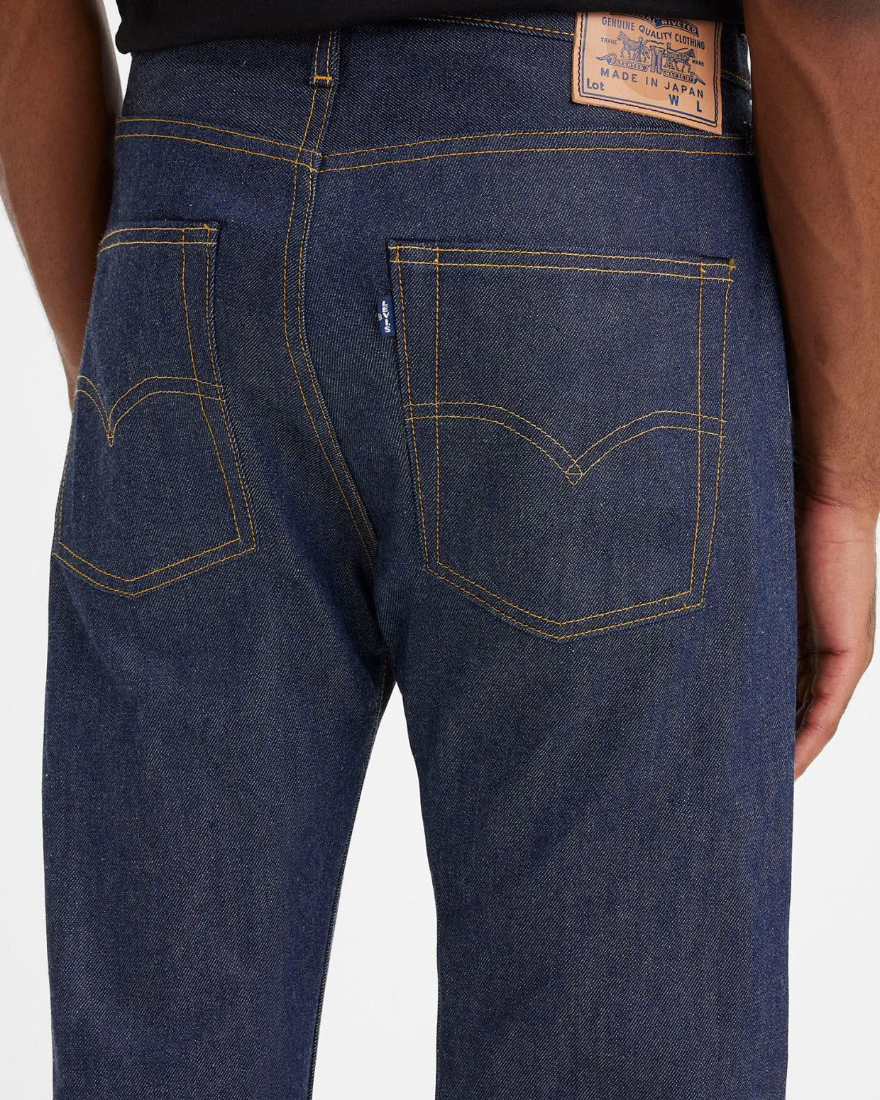 Levi's® Made In Japan 1980's 501 Mens Selvedge Jeans - MIJ Dark Rinse ...