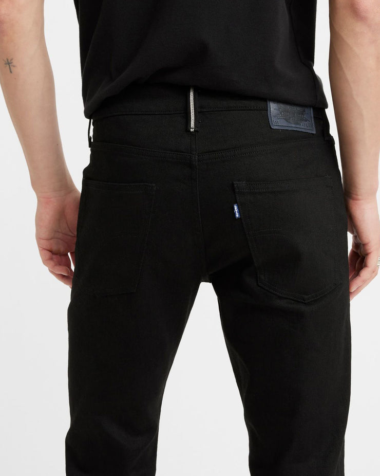 Levi's® Japanese Selvedge 512 Slim Tapered Mens Jeans - MOJ Black Rins