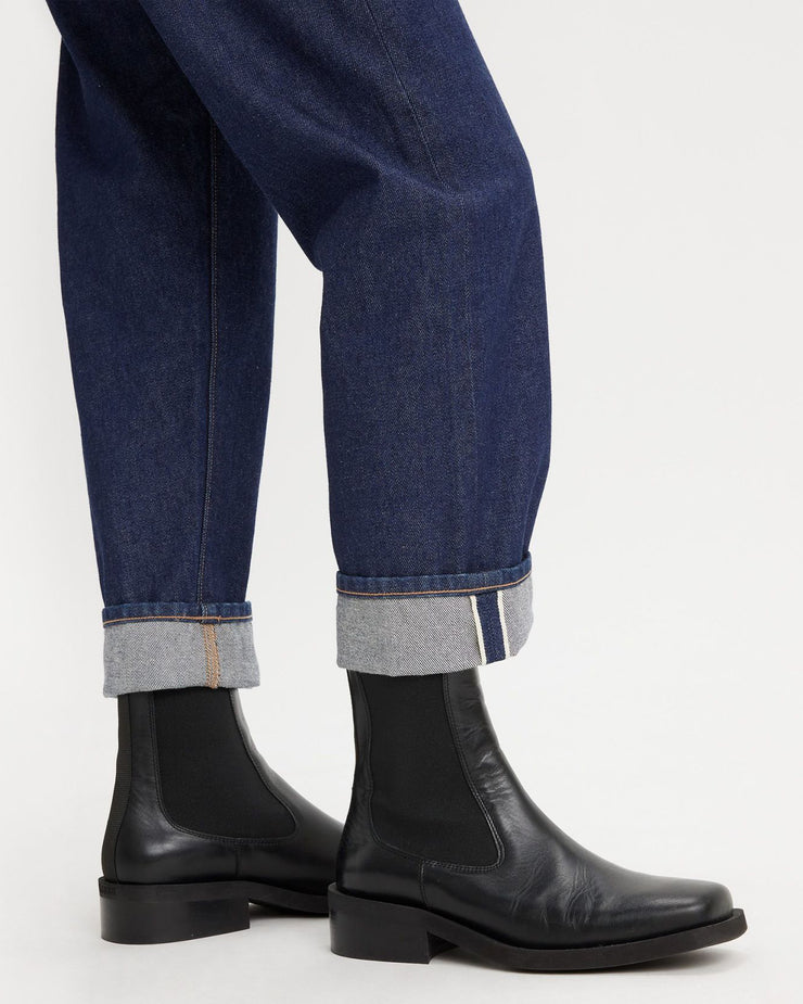 Levi's® Japanese Selvedge Womens Column High Rise Straight Jeans - Dark Rinse