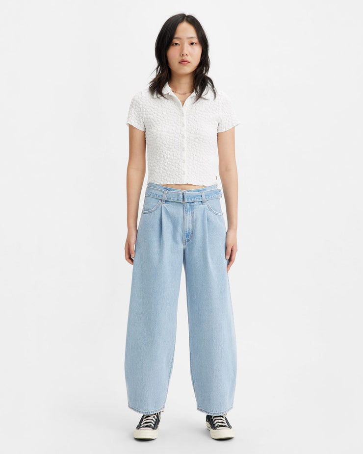 Levi's® Womens Belted Baggy Loose Fit Jeans - Living Legend