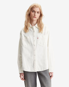 Levi's jean shirt clearance womens