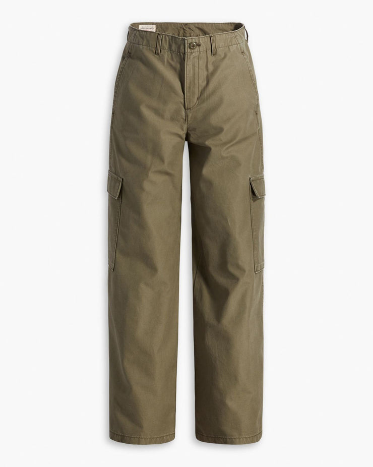 Levi's® Womens Baggy Cargo Pants - Olive Night