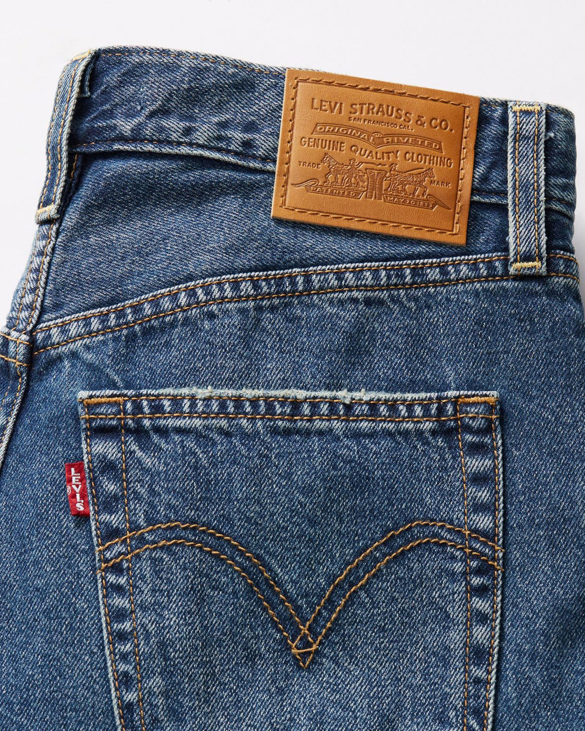 Levi's® Womens Ribcage Wide Leg Jeans - Polar Perimiter | Levi's® Jeans | JEANSTORE