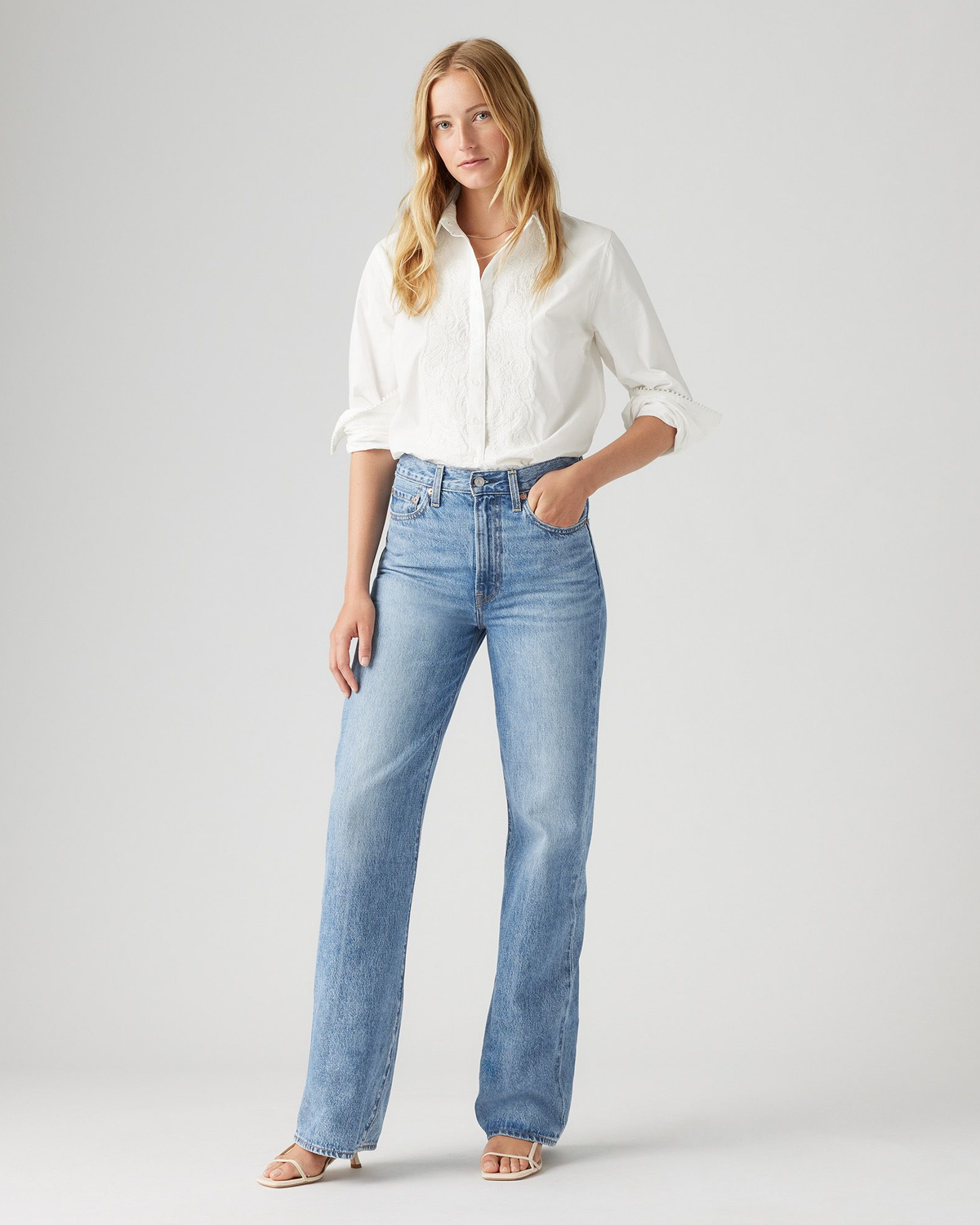 Levi's® Womens Ribcage Wide Leg Jeans - Not the Same | Levi's® Jeans | JEANSTORE