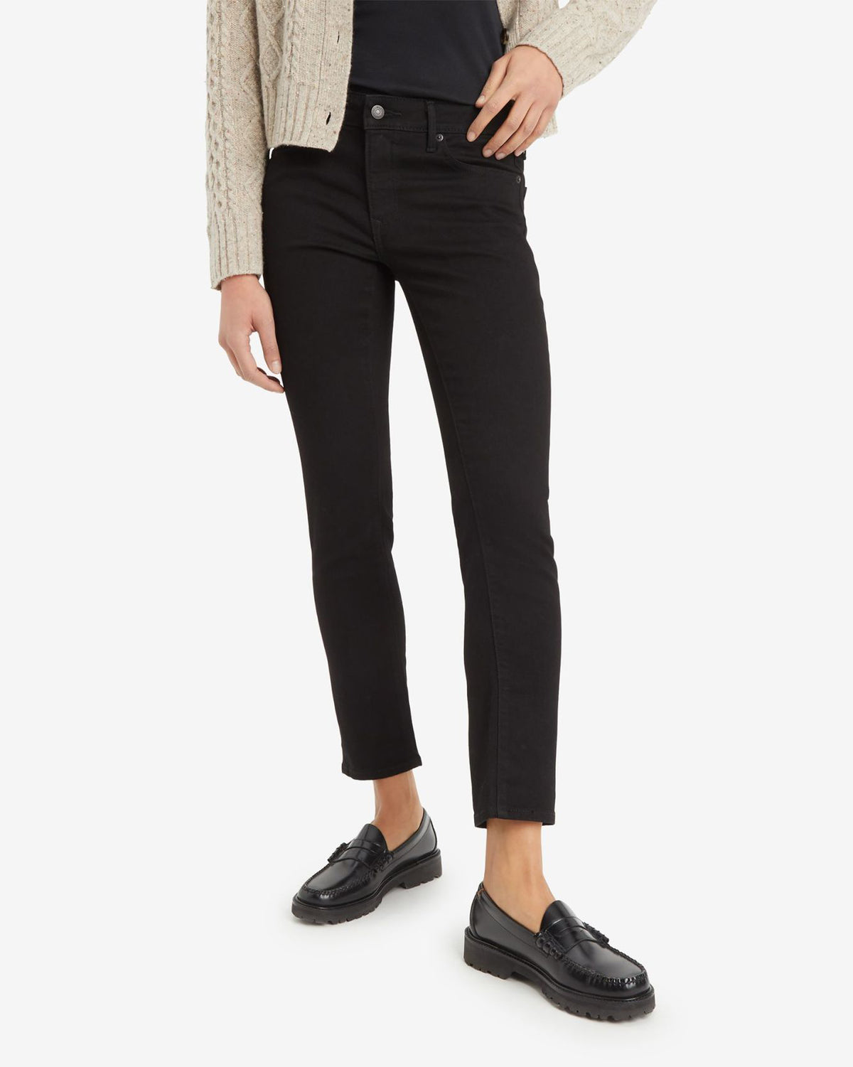 Levi's® Womens 712 Slim Welt Pocket Jeans - Midnight Gaze | Levi's® Jeans | JEANSTORE