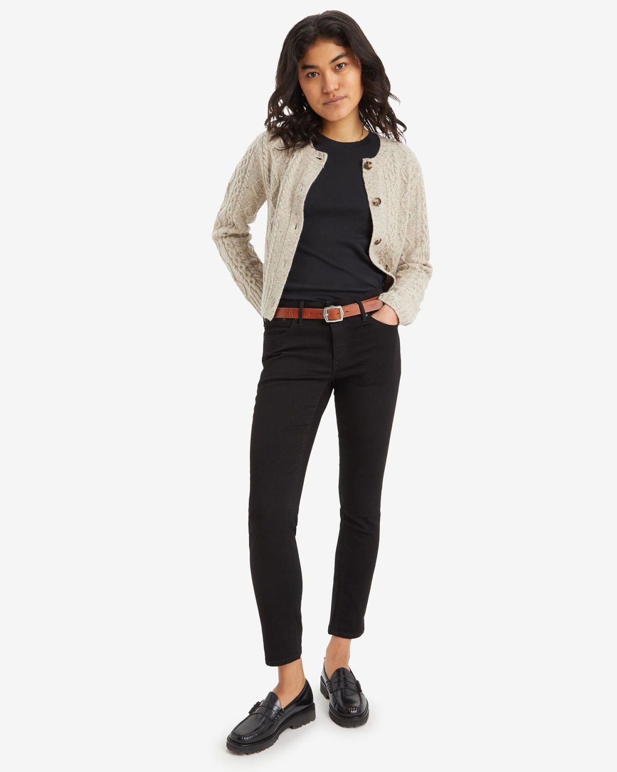 Levi's® Womens 712 Slim Welt Pocket Jeans - Midnight Gaze | Levi's® Jeans | JEANSTORE