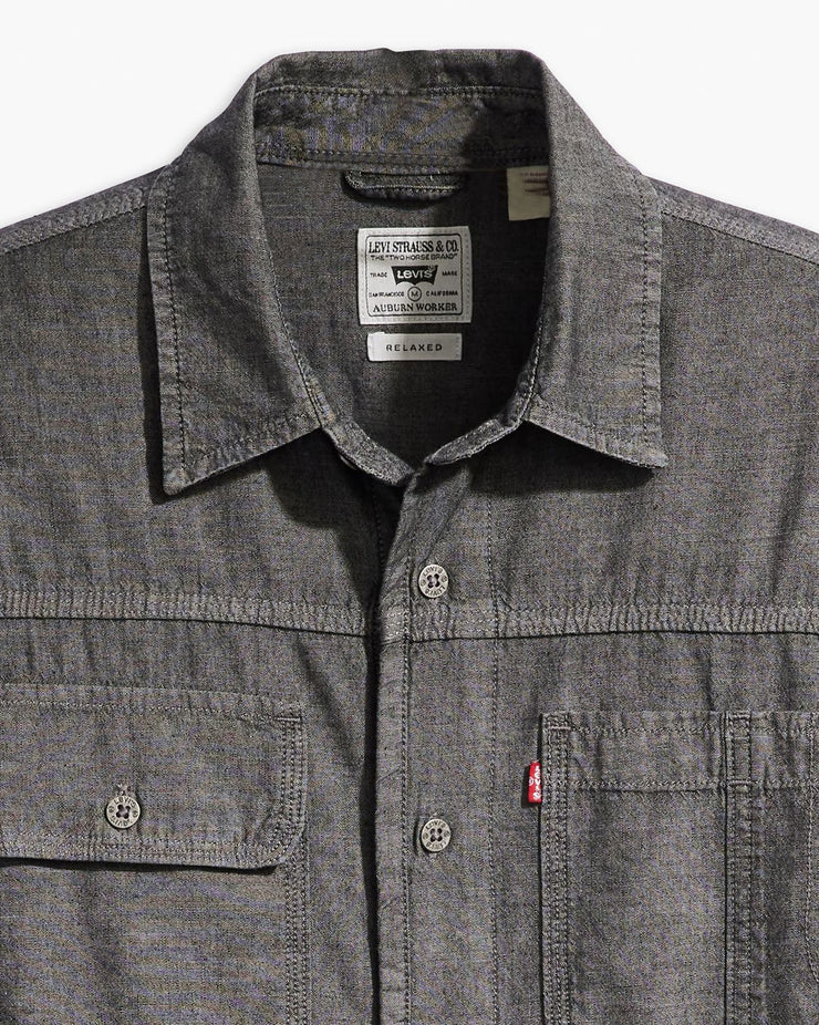 Levi's® Auburn Worker Shirt - Riley Black Chambray