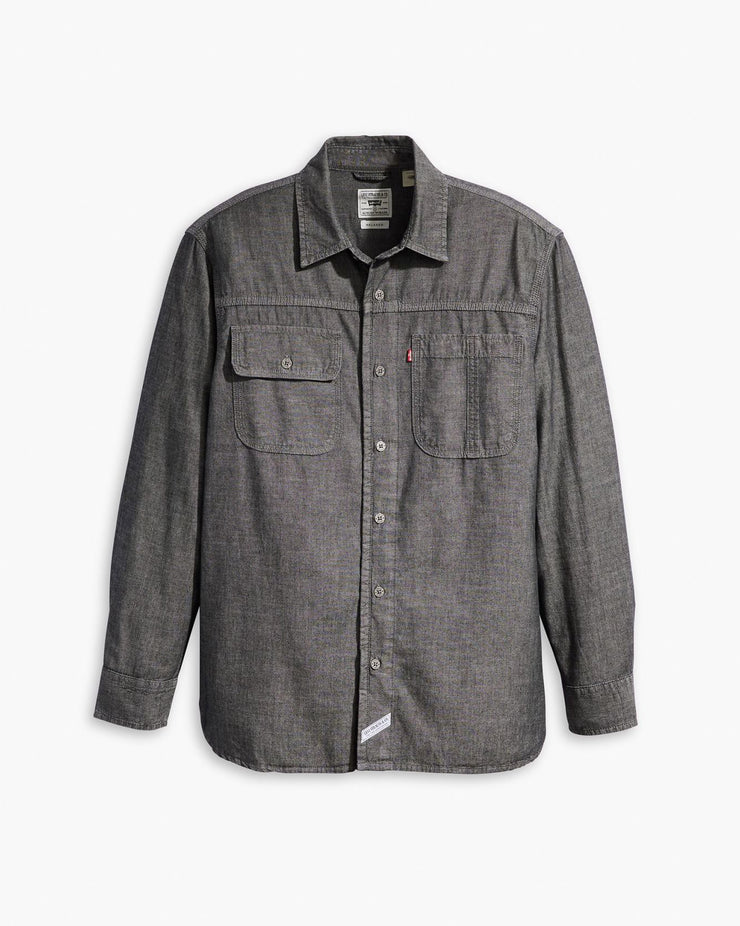 Levi's® Auburn Worker Shirt - Riley Black Chambray