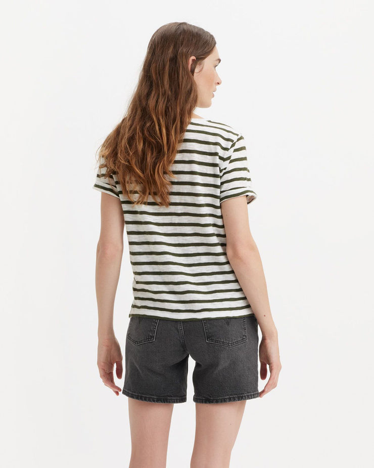 Levi's® Womens Margot Tee - Captain Stripe Deep Depths