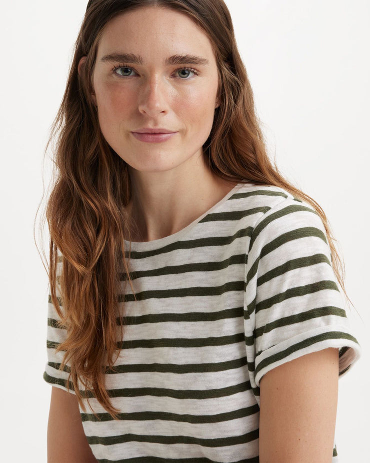 Levi's® Womens Margot Tee - Captain Stripe Deep Depths