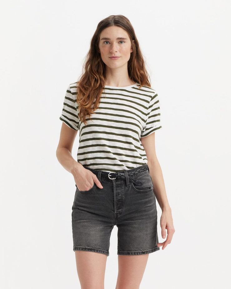 Levi's® Womens Margot Tee - Captain Stripe Deep Depths – JEANSTORE