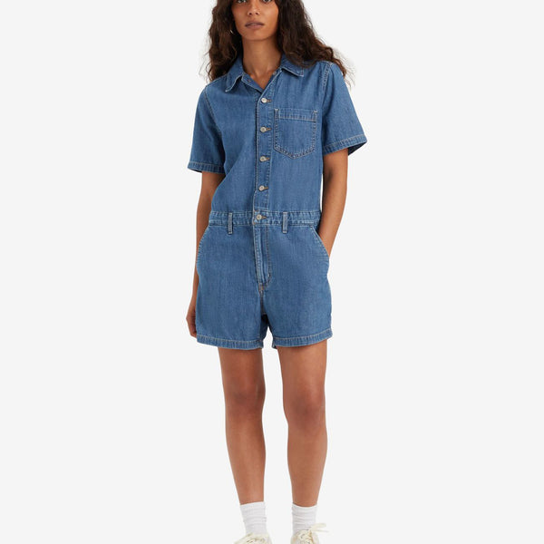 Levi's® Womens Heritage Romper - Playday Jumpsuit | Levi's® Bibs & Overalls | JEANSTORE
