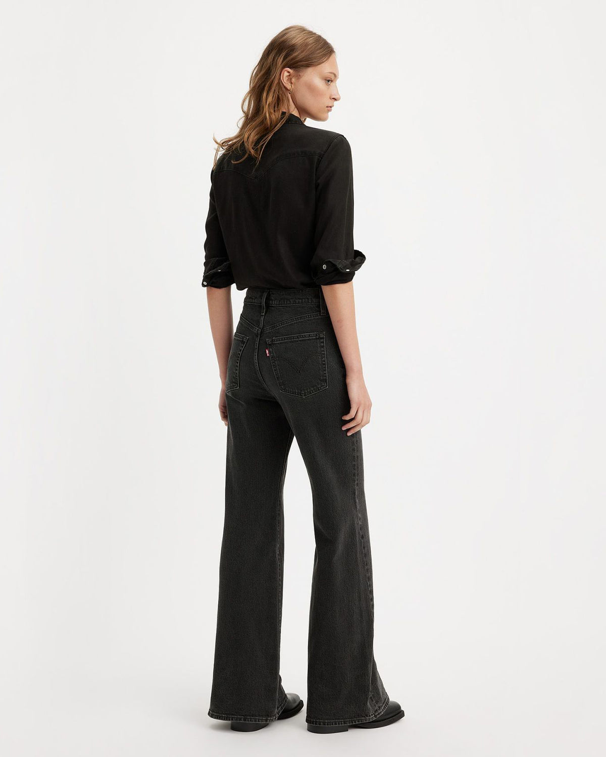 Levi's® Womens Ribcage Bells Flared Jeans - On The Town | Levi's® Jeans | JEANSTORE