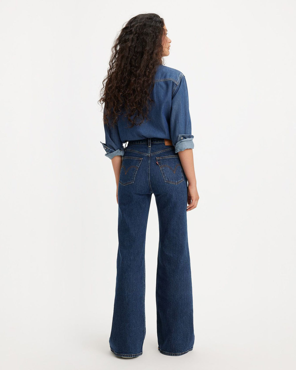 Levi's® Womens Ribcage Bells Flared Jeans - Sonoma Train | Levi's® Jeans | JEANSTORE
