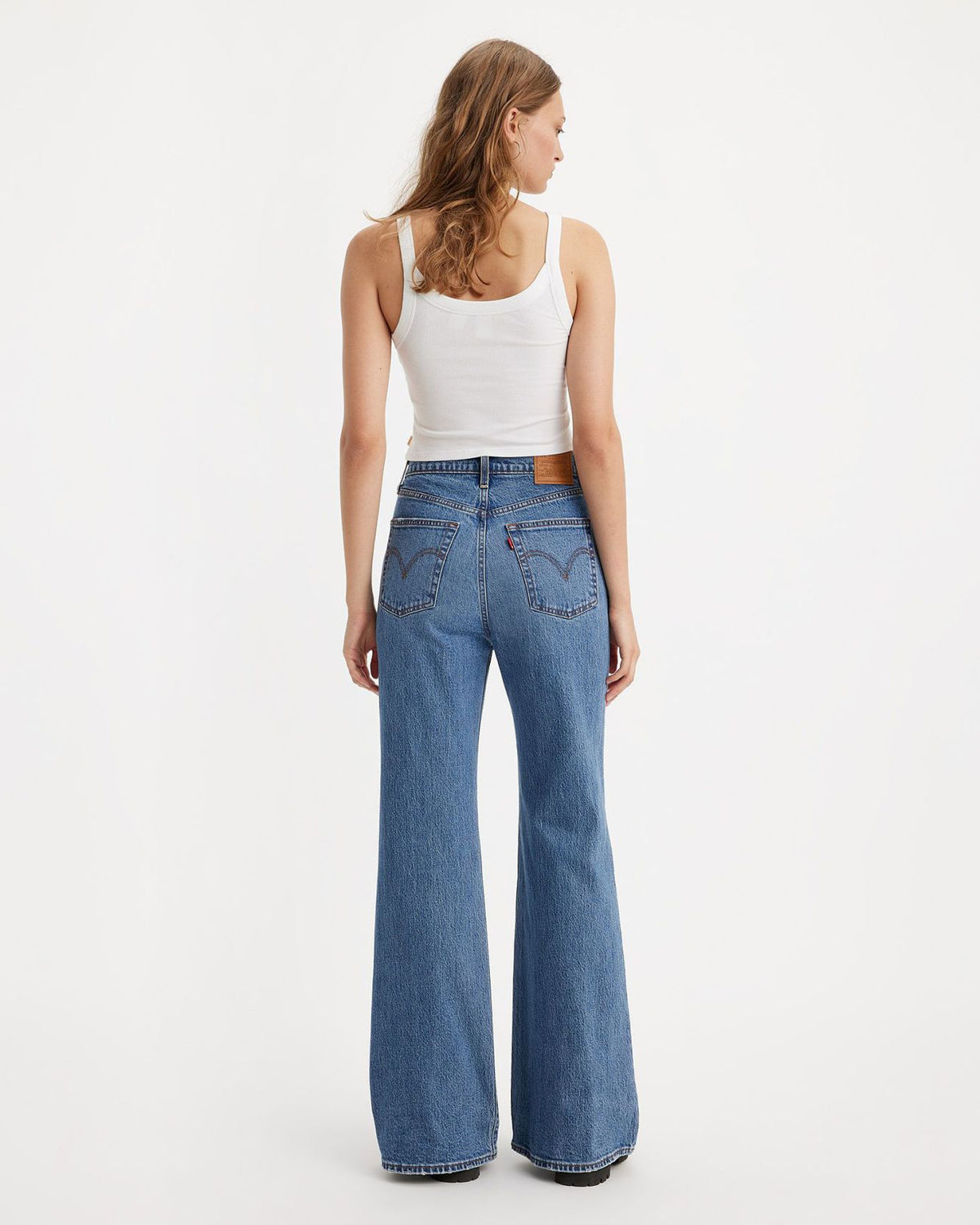 Levi's® Womens Ribcage Bells Flared Jeans - Sonoma Walks | Levi's® Jeans | JEANSTORE