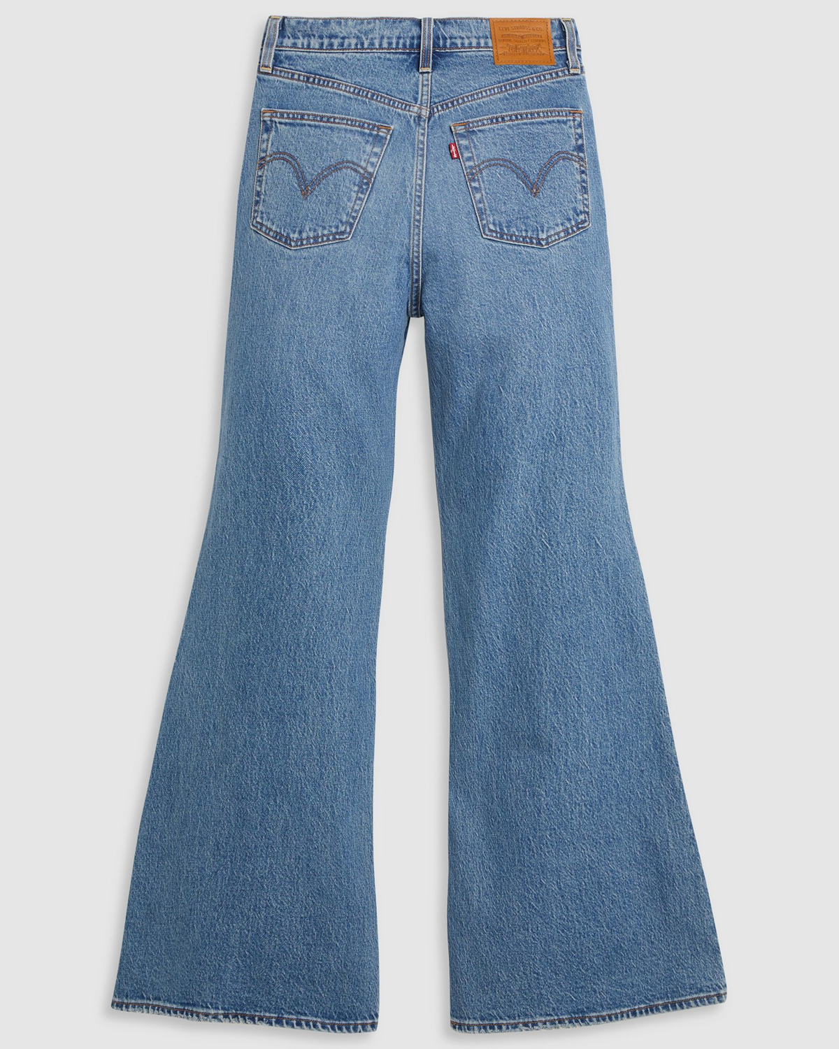 Levi's® Womens Ribcage Bells Flared Jeans - Next Saturday No Crease | Levi's® Jeans | JEANSTORE