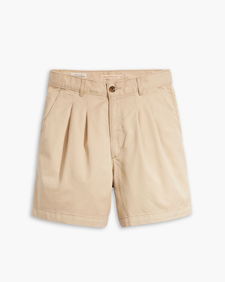 Levi's® Womens Pleated Trouser Short - Safari