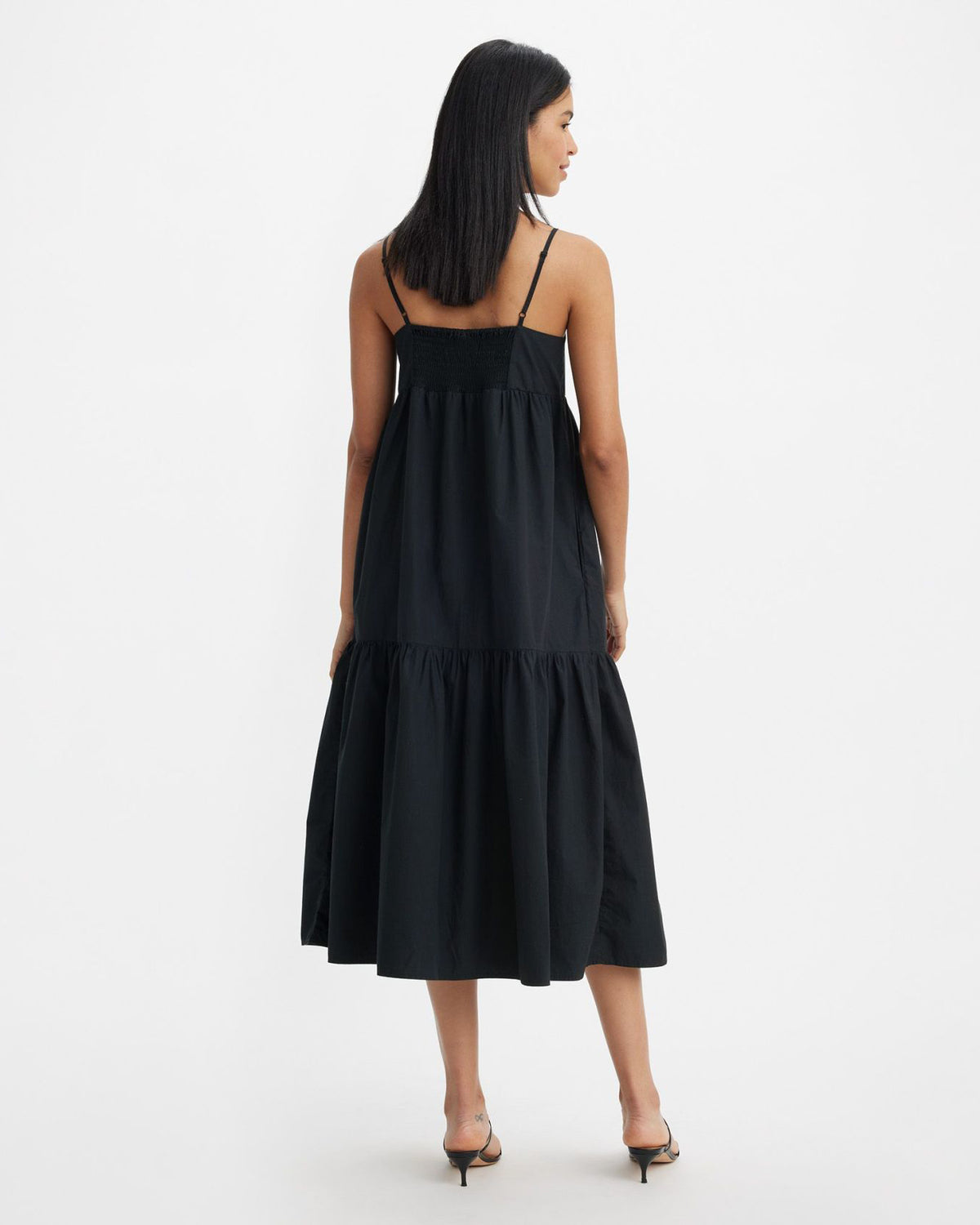 Levi's® Womens Tiered Issa Dress - Caviar | Levi's® Dresses | JEANSTORE