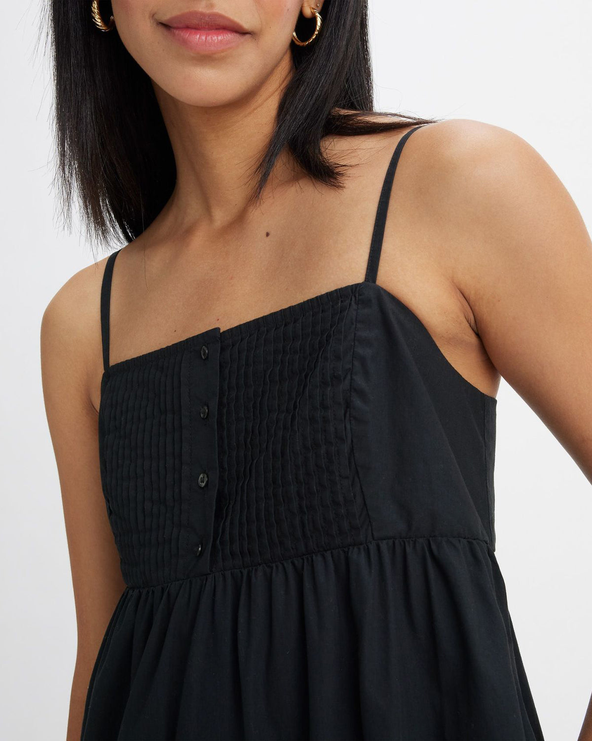 Levi's® Womens Tiered Issa Dress - Caviar | Levi's® Dresses | JEANSTORE