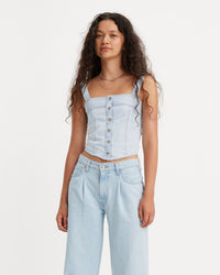 Levi's® Womens Drea Lightweight Tank Top - Cool Poole 2 | Levi's® T Shirts | JEANSTORE