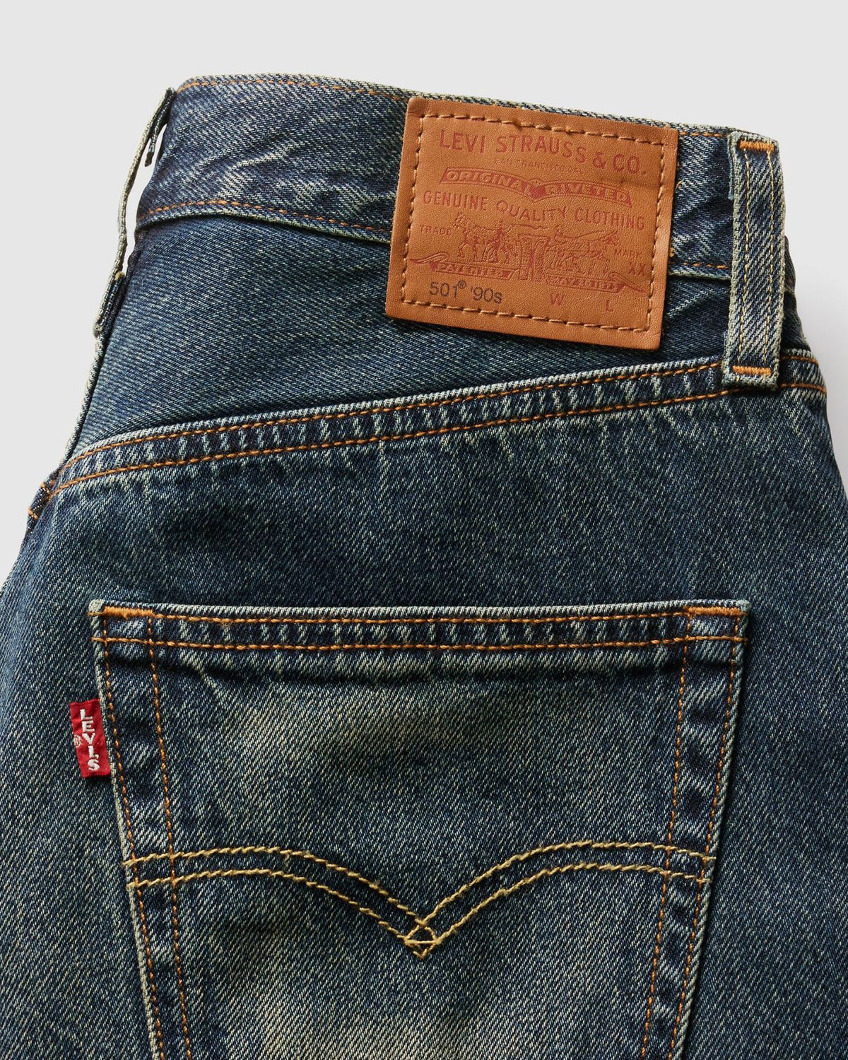 Levi's® Womens 501 90's Lightweight Relaxed Straight Fit Jeans - Bless The Rain | Levi's® Jeans | JEANSTORE