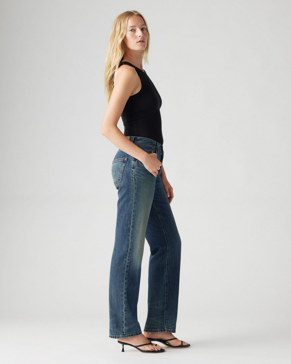 Levi's® Womens 501 90's Lightweight Relaxed Straight Fit Jeans - Bless The Rain | Levi's® Jeans | JEANSTORE
