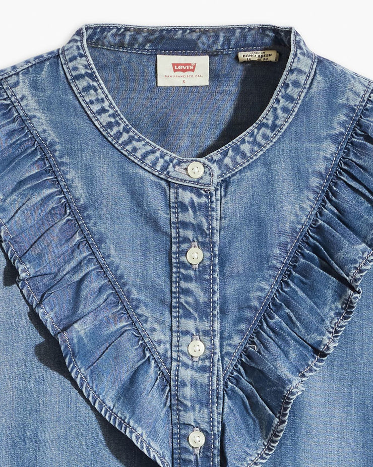 Levi's® Womens Carinna Denim Blouse - In Patches 2
