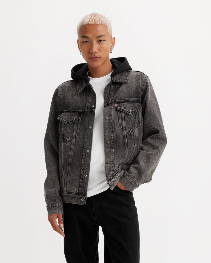 Levi's® Hooded Trucker Jacket - Slow Jams