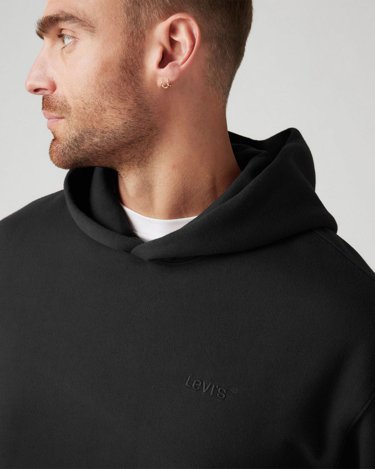 Levi's® Authentic Hoodie - Black Agate GD | Levi's® Sweaters & Knitwear | JEANSTORE