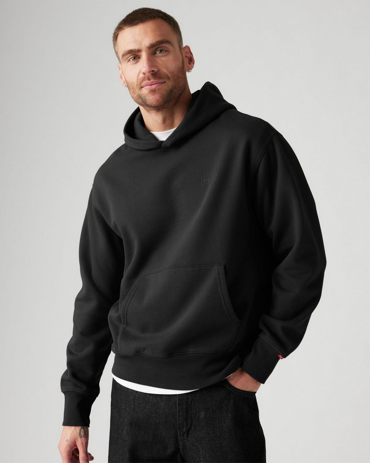 Levi's® Authentic Hoodie - Black Agate GD | Levi's® Sweaters & Knitwear | JEANSTORE